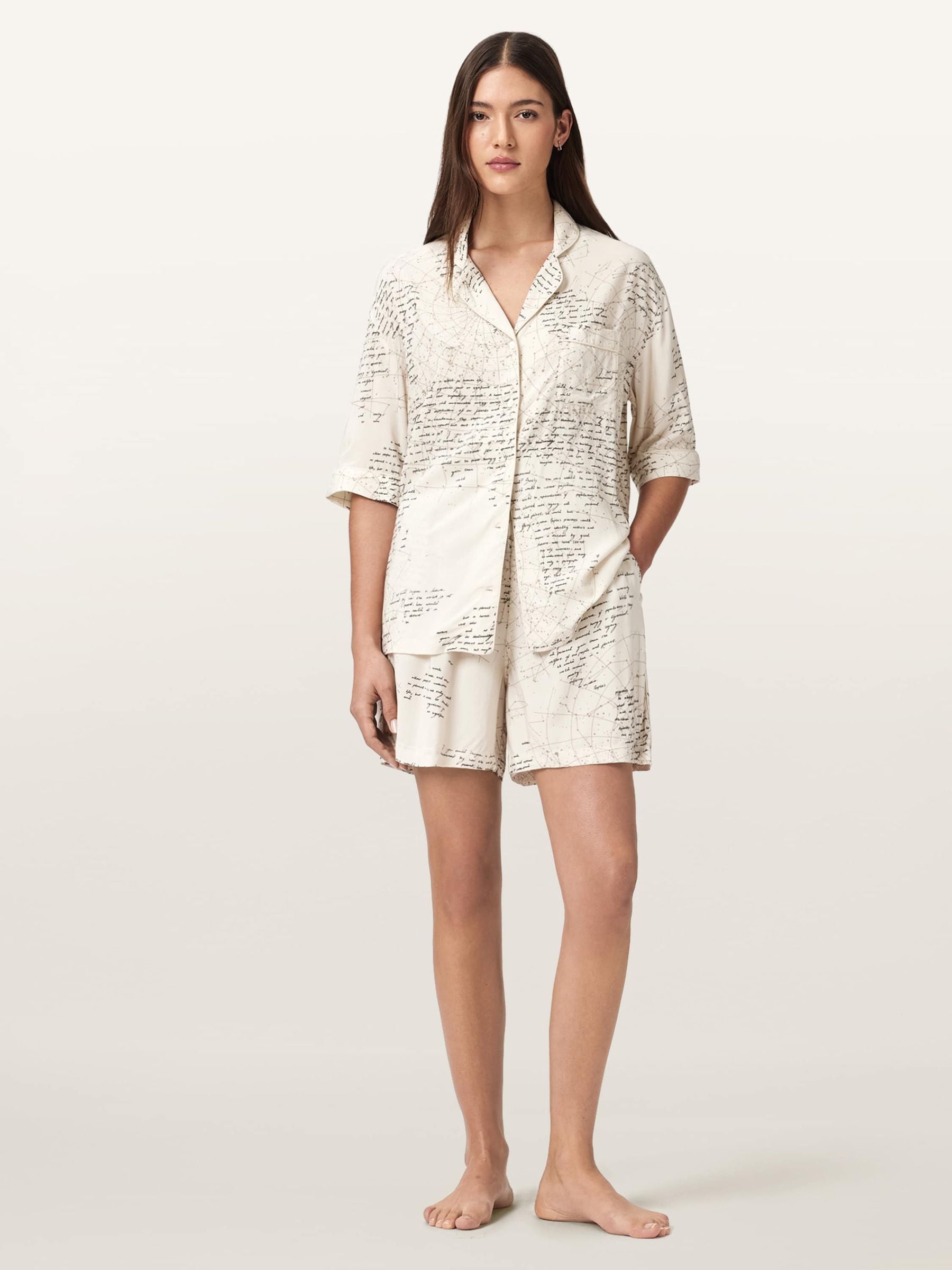 Comprar Branco - Conjunto de pijama Clem da AllSaints from Next Brazil