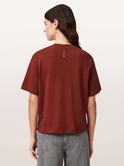 AllSaints Red Lisa T-Shirt - Image 2 of 7