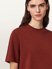 AllSaints Red Lisa T-Shirt - Image 5 of 7