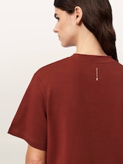 AllSaints Red Lisa T-Shirt - Image 6 of 7