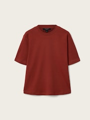 AllSaints Red Lisa T-Shirt - Image 7 of 7