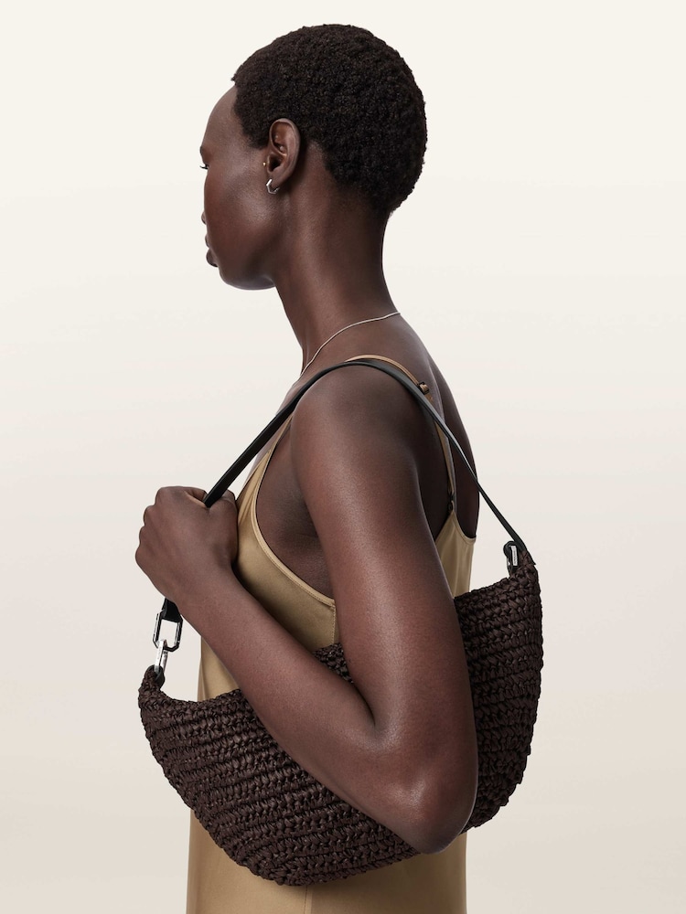 AllSaints Luna Micro Paper Bag - Imagen 1 de 4