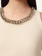 AllSaints Off White Lucy Tank - Image 3 of 6