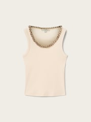 AllSaints Off White Lucy Tank - Image 6 of 6