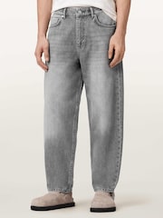 AllSaints Grey Curve Jeans - Image 1 of 5