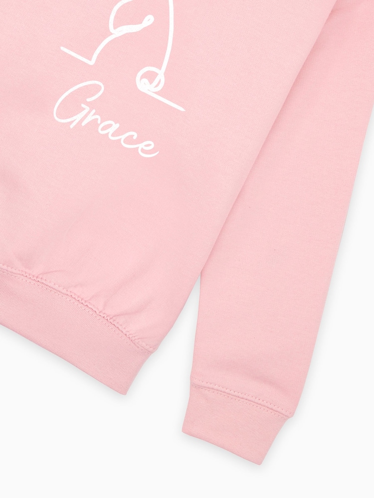 Personalised Easter Bunny Outline Sweatshirt by Dollymix - Image 4 of 4