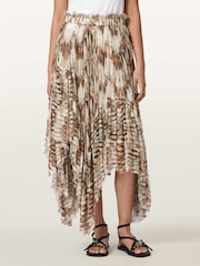 AllSaints Pink Danae Skirt - Image 1 of 6