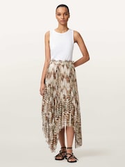 AllSaints Pink Danae Skirt - Image 2 of 6