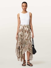 AllSaints Pink Danae Skirt - Image 5 of 6