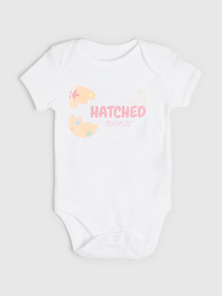 Personalised Hatched Easter Bodysuit by Dollymix - Image 1 of 4