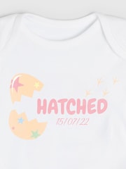 Personalised Hatched Easter Bodysuit by Dollymix - Image 4 of 4