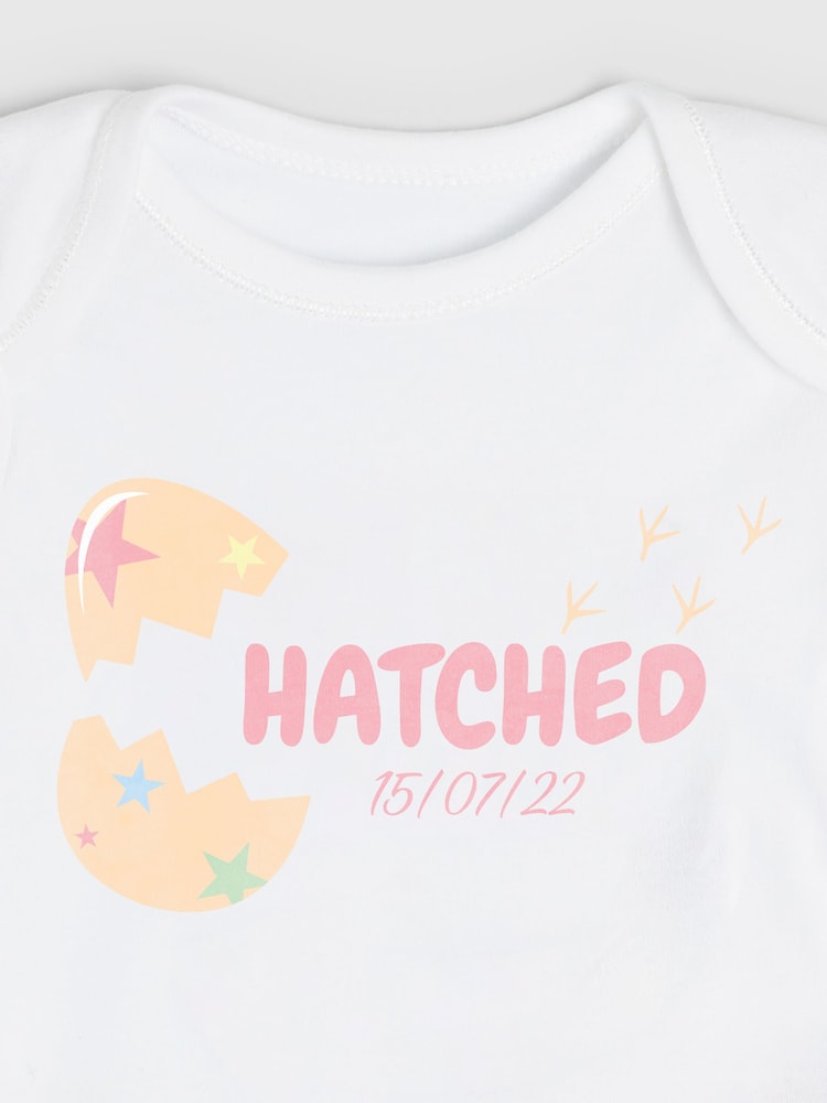 Personalised Hatched Easter Bodysuit by Dollymix - Image 4 of 4
