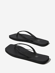 Cotton On Black Square Toe Flip Flops - Image 3 of 3