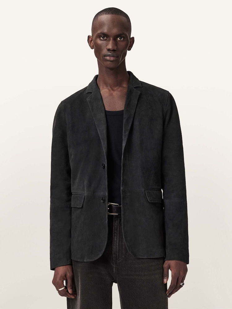 AllSaints Blue Monet Blazer - Image 1 of 4