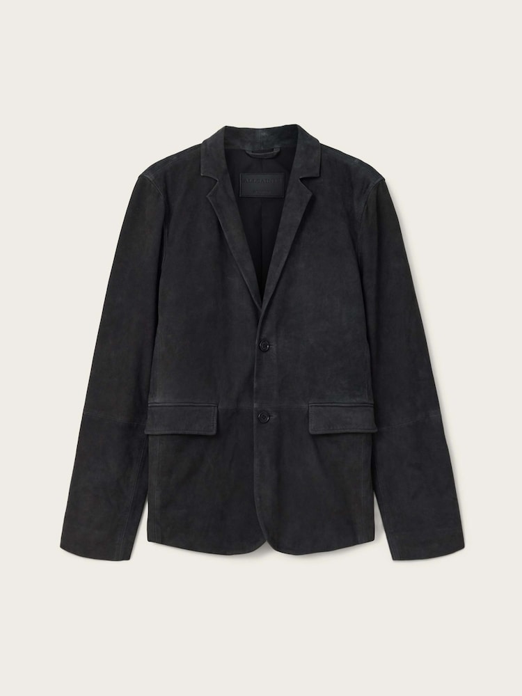 AllSaints Blue Monet Blazer - Image 4 of 4