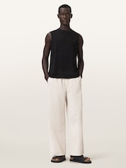 AllSaints Black Cove Crew T-Shirt - Image 2 of 6