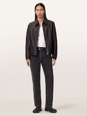 Marrón - AllSaints Alkan Jacket - Imagen 2 de 6