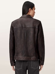 Marrón - AllSaints Alkan Jacket - Imagen 5 de 6