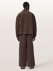 AllSaints Brown Korten Trousers - Image 5 of 6