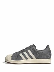 adidas Originals Grey Superstar Shoes - Image 2 of 9