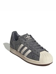 adidas Originals Grey Superstar Shoes - Image 3 of 9
