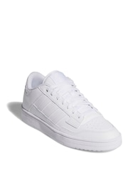 adidas White Rapid Court Low Shoes - Image 1 of 9