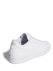 adidas White Rapid Court Low Shoes - Image 2 of 9