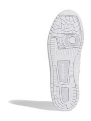 adidas White Rapid Court Low Shoes - Image 7 of 9