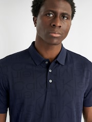 Calvin Klein Golf Blue Avondale Polo Shirt - Image 4 of 8