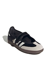adidas originals Black Samba Og Shoes - Image 3 of 9