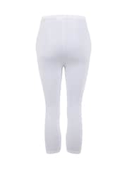 Weird Fish White Blondie Cropped Leggings - Image 6 of 6
