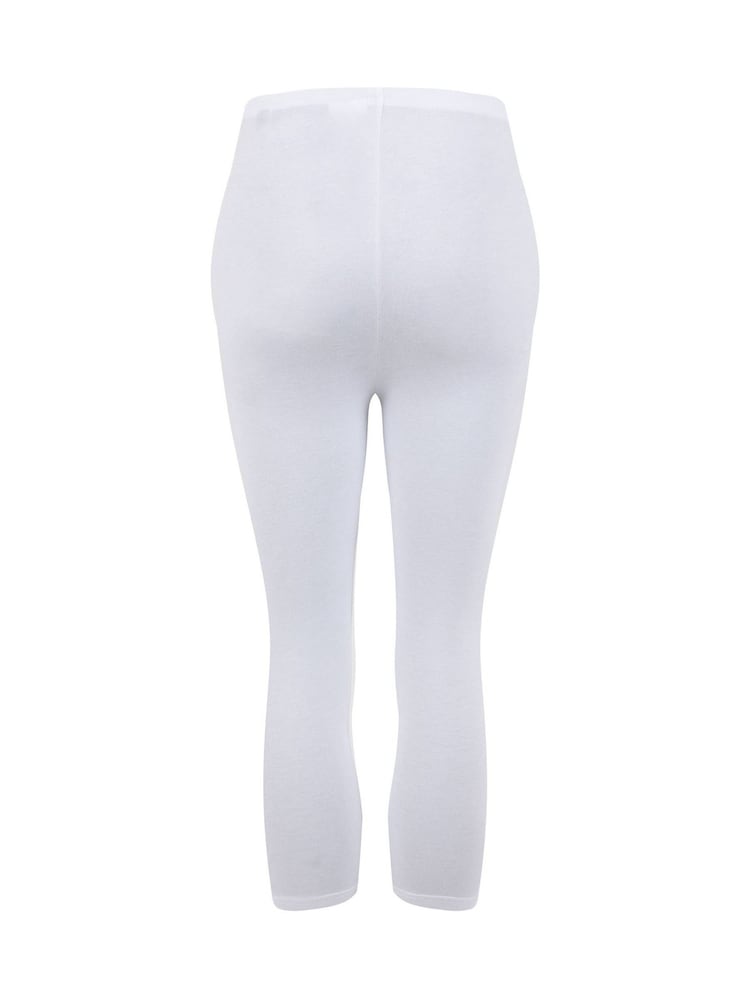 Weird Fish White Blondie Cropped Leggings - Image 6 of 6 Weird Fish White Blondie Cropped Leggings - Image 6 of 6