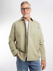 Weird Fish Bear Workwear Twill Overshirt - Εικόνα 5 από 9