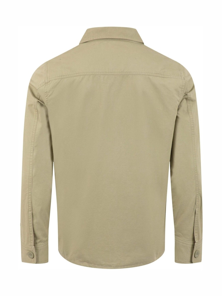 Weird Fish Bear Workwear Twill Overshirt - Εικόνα 9 από 9