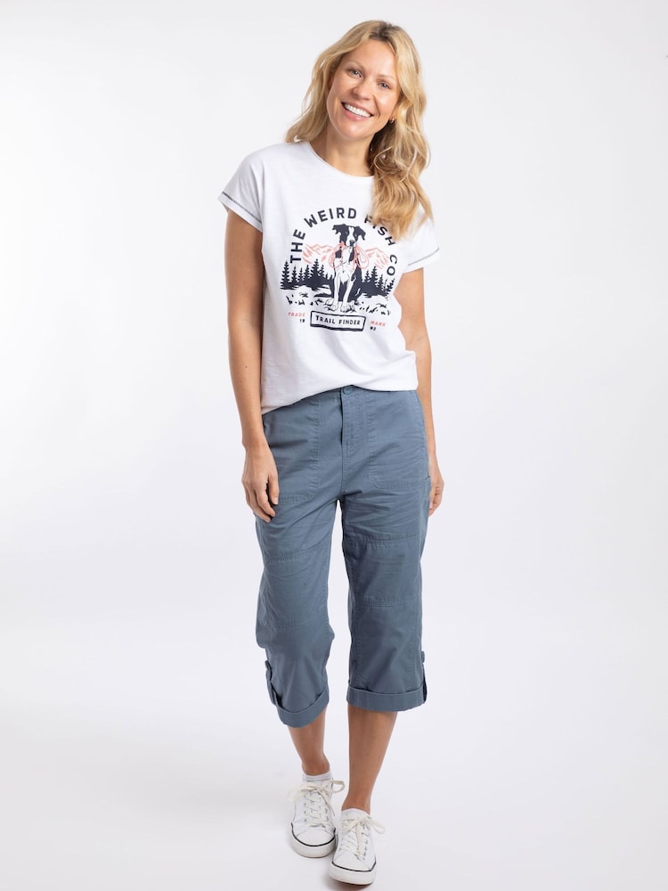 Weird Fish Salena 3/4 Length Trousers - Image 1 of 7