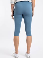 Weird Fish Blue Blondie Cropped Leggings - Image 2 of 6