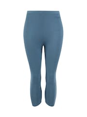 Weird Fish Blue Blondie Cropped Leggings - Image 5 of 6
