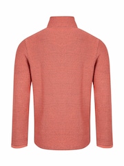 Weird Fish Red Cruiser Quarter Zip Macaroni Sweater - Image 6 of 8