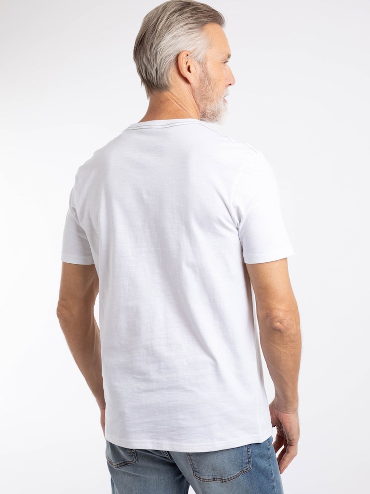 Weird Fish White Bait and Tackle Front Print Graphic T-Shirt - Image 2 of 6 Weird Fish White Bait and Tackle Front Print Graphic T-Shirt - Image 2 of 6