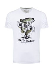 Weird Fish White Bait and Tackle Front Print Graphic T-Shirt - Image 5 of 6