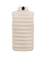 Weird Fish Cream Atissa Lightweight Padded Gilet - Image 7 of 7