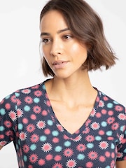 Weird Fish Pink Merica Printed Jersey T-Shirt - Image 4 of 8