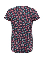 Weird Fish Pink Merica Printed Jersey T-Shirt - Image 8 of 8