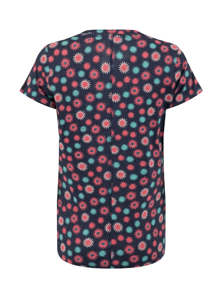 Weird Fish Pink Merica Printed Jersey T-Shirt - Image 8 of 8