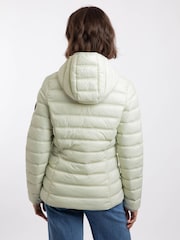 أخضر - سترة مبطنة خفيفة الوزن Eshka من Weird Fish - Image 2 of 9