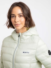 أخضر - سترة مبطنة خفيفة الوزن Eshka من Weird Fish - Image 5 of 9