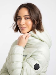 أخضر - سترة مبطنة خفيفة الوزن Eshka من Weird Fish - Image 6 of 9