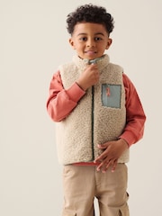 Angel & Rocket Green Ryder Reversible Gilet - Image 3 of 9