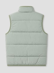 Angel & Rocket Green Ryder Reversible Gilet - Image 9 of 9