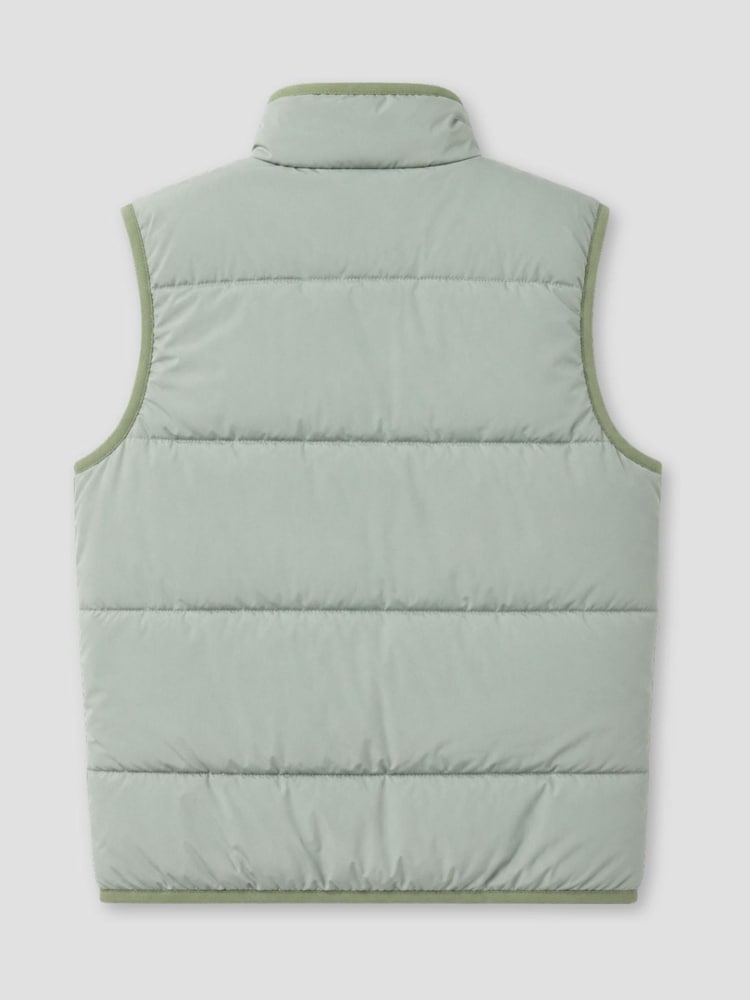 Angel & Rocket Green Ryder Reversible Gilet - Image 9 of 9
